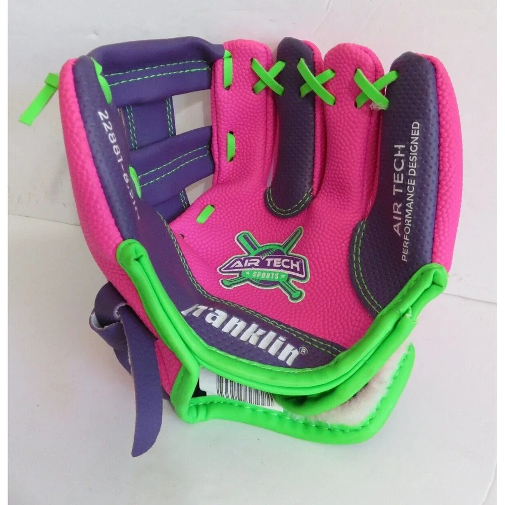 Franklin Air Tech Tee Ball Glove Girls RHT Youth Size 8.5